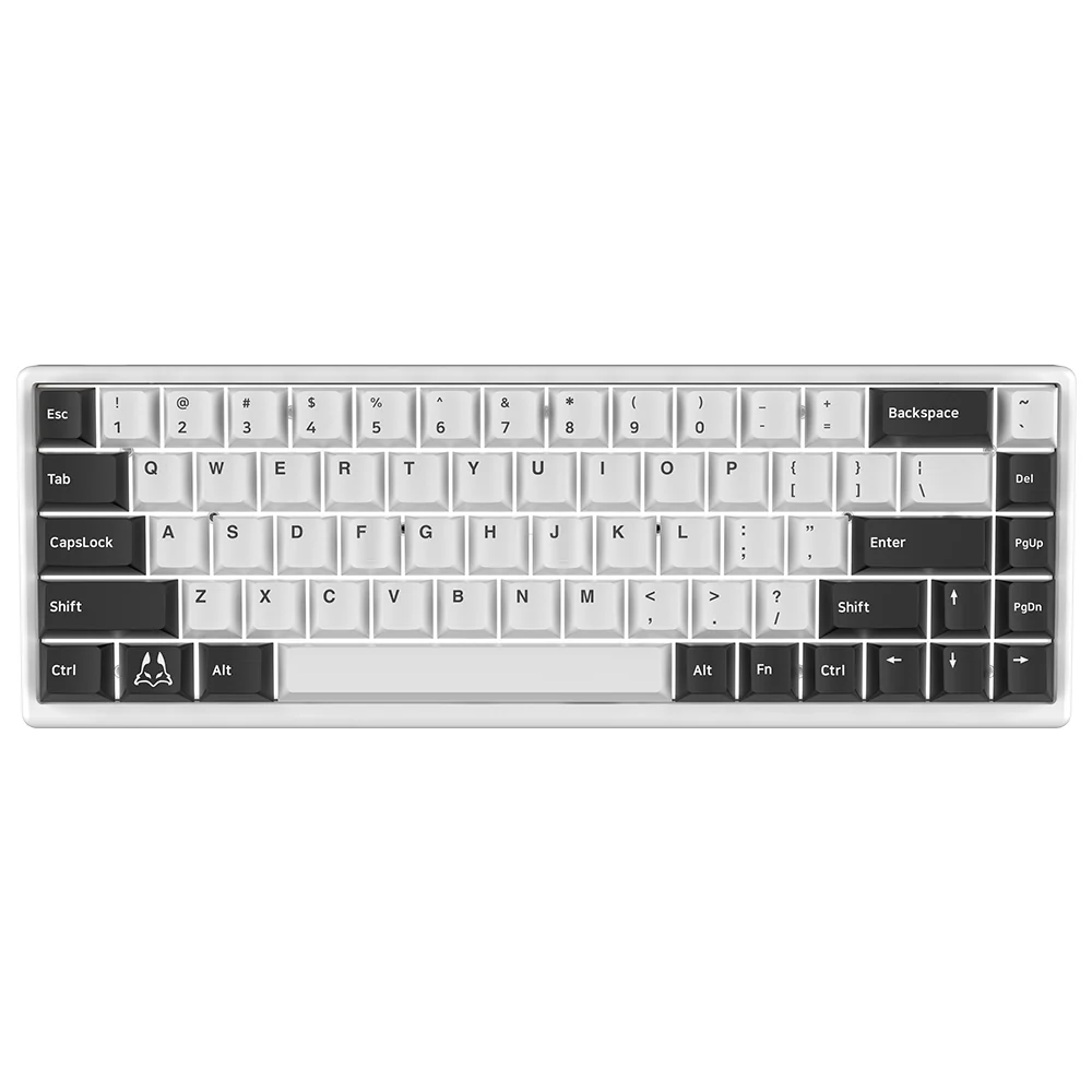 Arbiter Studio TENKO Polar 65 + HE Magnetic Gaming Keyboard White Panda - Image 3
