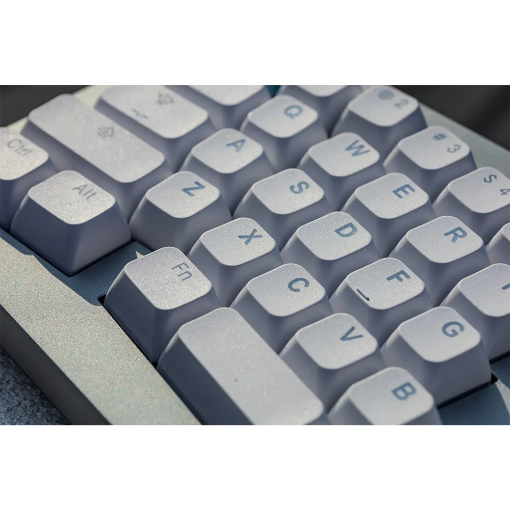 Tai-Hao BOBO Profile Backlit ABS Backlit Keycap Set Coastal Blue - Image 7